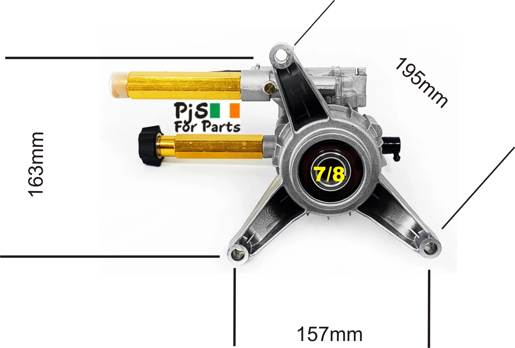 Pressure washer Pump (Vertical Shaft) Pjs for parts